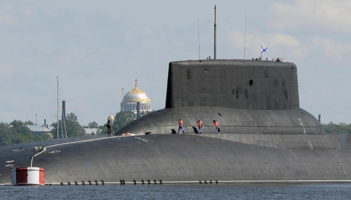 Biên tàu ngầm hạt nhân lớn nhất thế giới của Nga là một trong những tàu ngầm hạt nhân lớn nhất thế giới.