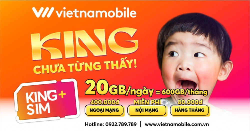 'sim King - 'King chưa từng thấy' 'sim King - 'King chưa từng thấy'