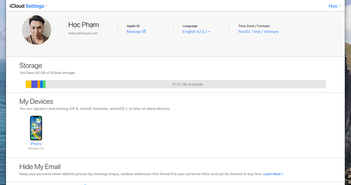 Dữ liệu iCloud Drive có thể được truy cập và quản lý dễ dàng từ bất kỳ thiết bị nào. Dữ liệu iCloud Drive có thể được truy cập và quản lý dễ dàng từ bất kỳ thiết bị nào.