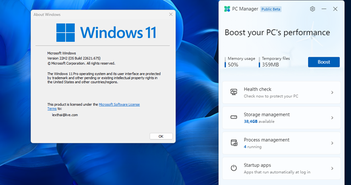 Tải và sử dụng thử PC Manager, ứng dụng quản lý và dọn dẹp hệ thống của Microsoft dành cho Windows 11