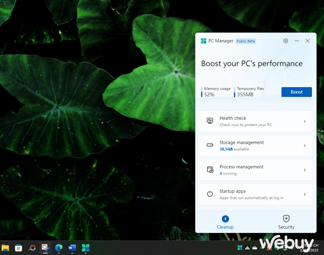 Cách tải và dùng thử PC Manager, ứng dụng quản lý và dọn dẹp hệ thống của Microsoft dành cho Windows 11 - Ảnh 6.