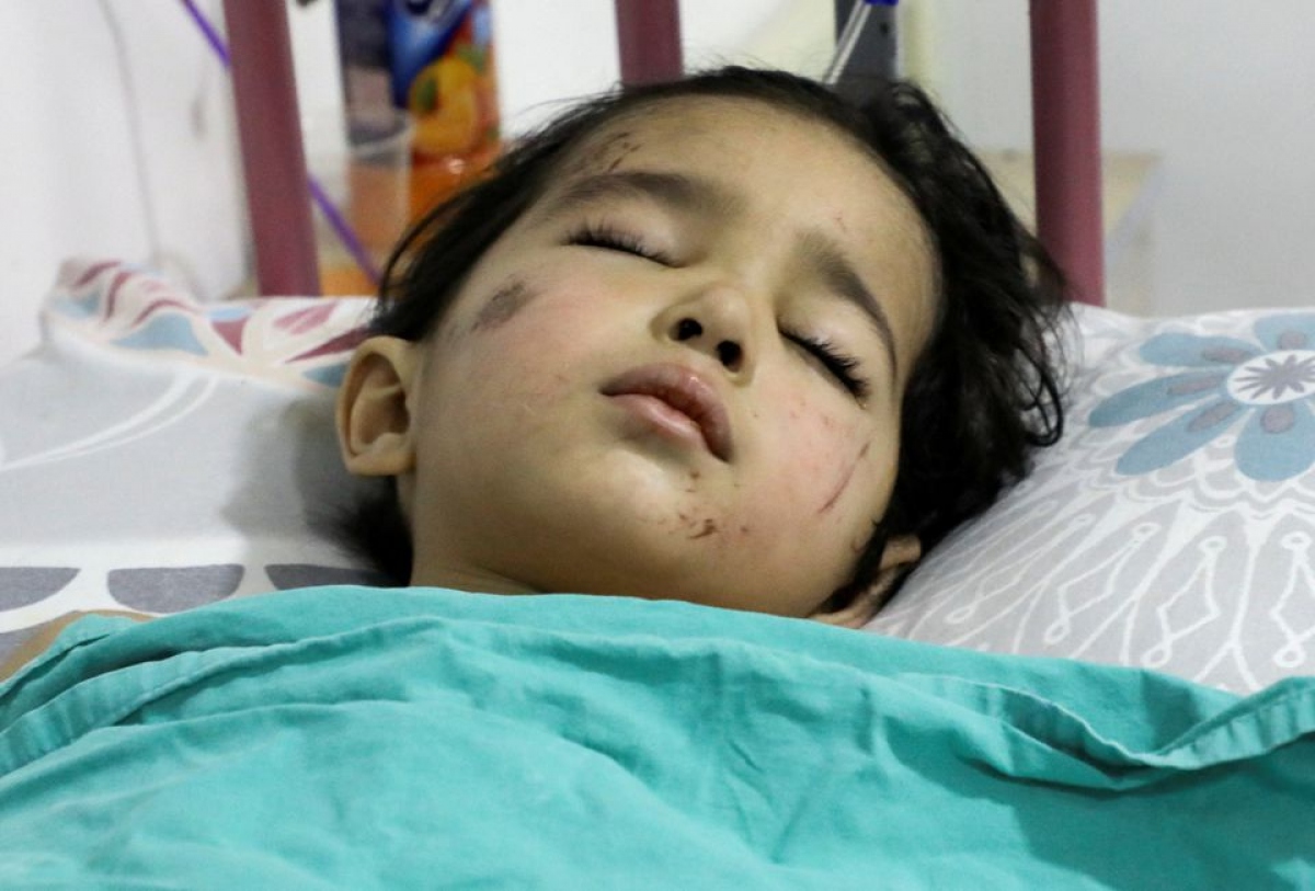 Trong trận động đất khủng khiếp ở Syria, một cậu bé ba tuổi tên là Mohammed đã mất cả gia đình.