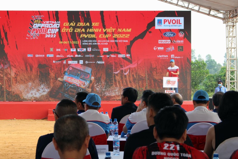 Toàn cảnh buổi lễ Khai mạc giải PVOIL VOC 2022