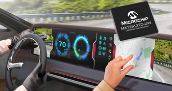 Microchip đã công bố chíp điều khiển màn hình cảm ứng 45 inch
