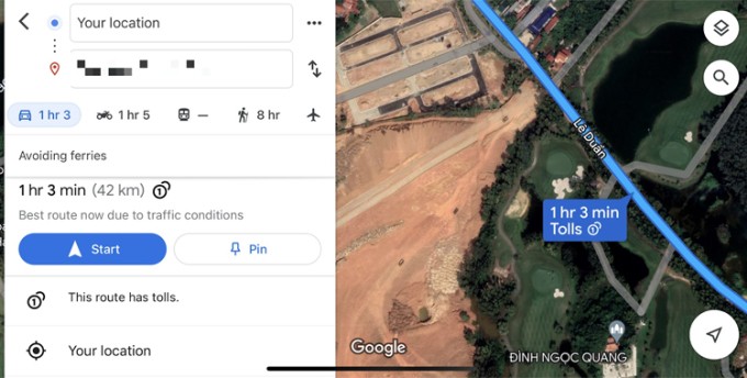 Mẹo sử dụng Google Maps tránh nhầm đường