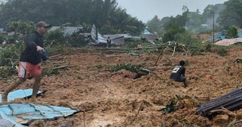 Indonesia đẩy mạnh tìm kiếm hàng chục nạn nhân mất tích trong lở đất