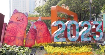 Đường hoa Nguyễn Huệ Thành phố Hồ Chí Minh đánh dấu tuổi 20 rực rỡ