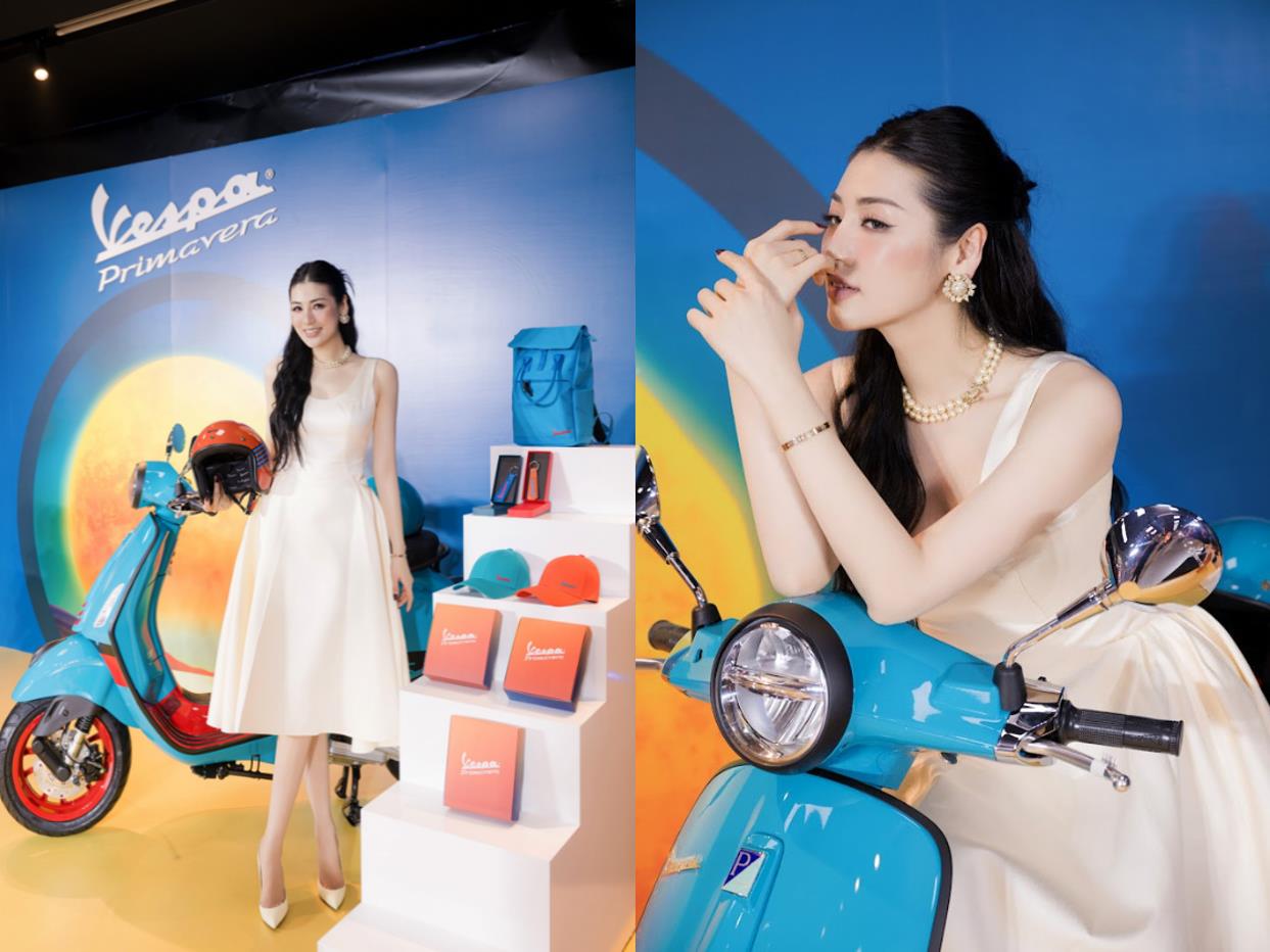 Vespa Primavera hé lộ phiên bản Color Vibe “hoàng hôn rực rỡ” đẹp rụng rời qua sự kiện mở bán sớm - Ảnh 4.