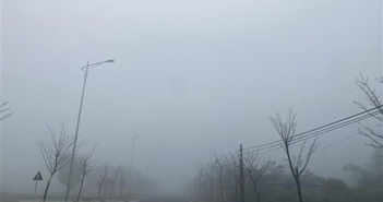 Mưa phùn và sương mù dẫn đến nồm ẩm ở Bắc Bộ và Bắc Trung Bộ