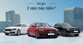 Mercedes-Benz Việt Nam ưu đãi gói bảo hiểm 2 năm trị giá 150 triệu đồng