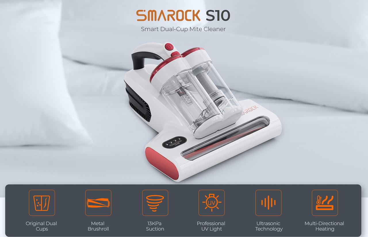 Máy hút đệm Smarock S10 diệt khuẩn tia UV chỉ hơn 1 triệu đồng