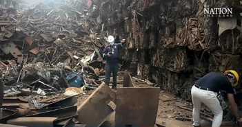 Tại một xưởng đúc thép, Thái Lan đã tìm thấy một ống phóng xạ bị mất tích. Tại một xưởng đúc thép, Thái Lan đã tìm thấy một ống phóng xạ bị mất tích.