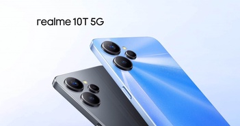 Ra mắt Realme 10T 5G: Thiết kế đẹp, camera 50MP, Dimensity 810, giá dưới 5 triệu