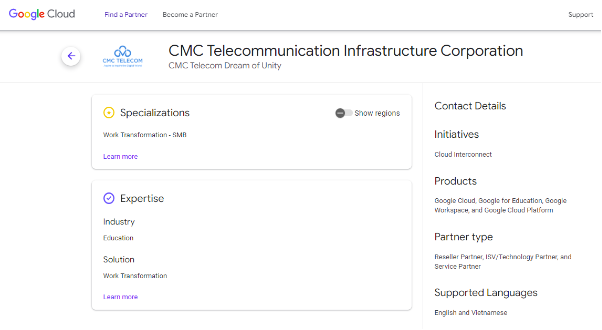 Google công bố CMC Telecom là đối tác đạt năng lực Work Transformation - Ảnh 2.