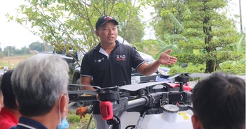 Cùng với nông dân trồng lúa Việt Nam, Drone XAG giúp tăng thu nhập Cùng với nông dân trồng lúa Việt Nam, Drone XAG giúp tăng thu nhập