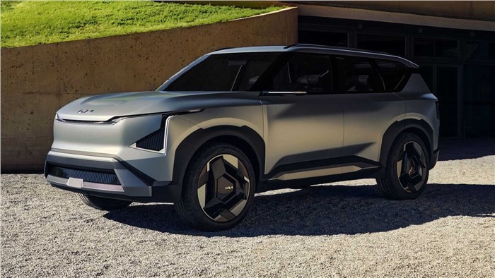 Mẫu EV5 concept sẽ được nhà sản xuất ô tô Kia chuyển đến Trung Quốc đầu tiên