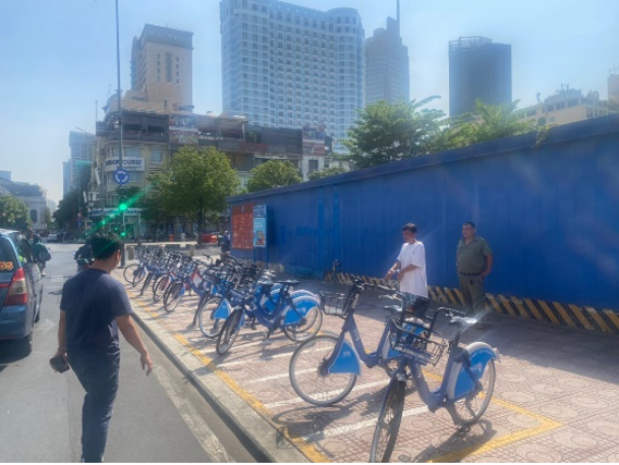 TP.HCM: Xe đạp công cộng bất ngờ bị trộm, cảnh sát bắt kẻ trộm ngay lập tức