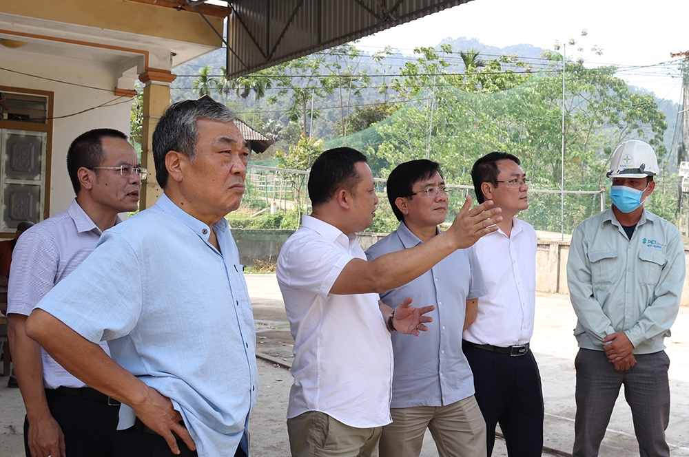 Văn phòng Ban chỉ đạo quốc gia phát triển điện lực tại Nghệ An sớm bàn giao mặt bằng đường dây 220kV Nậm Sum - Nông Cống