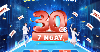 Nhân dịp sinh nhật 30 năm, MobiFone ưu đãi 30Gb tri ân khách hàng Nhân dịp sinh nhật 30 năm, MobiFone ưu đãi 30Gb tri ân khách hàng