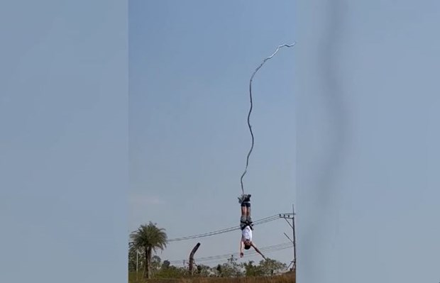 Thái Lan: Du khách nước ngoài thoát chết khi nhảy bungee bị đứt dây
