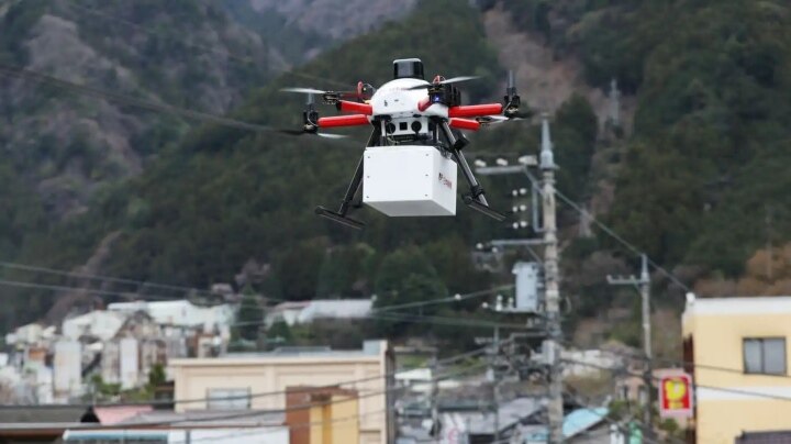 Tại Nhật Bản, sắp có thể thực hiện vận chuyển hàng hóa bằng máy bay không người lái.
