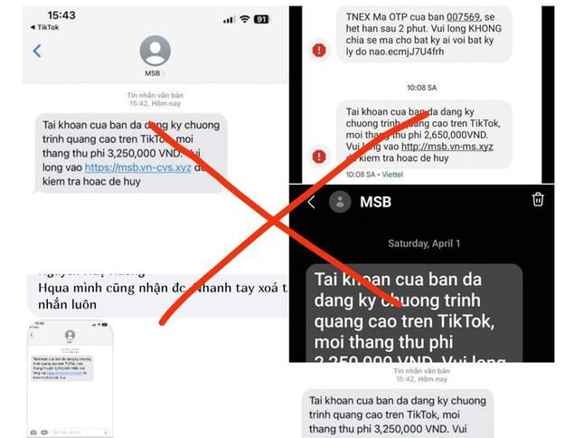 Mạo danh ngân hàng người dùng đóng phí quảng cáo