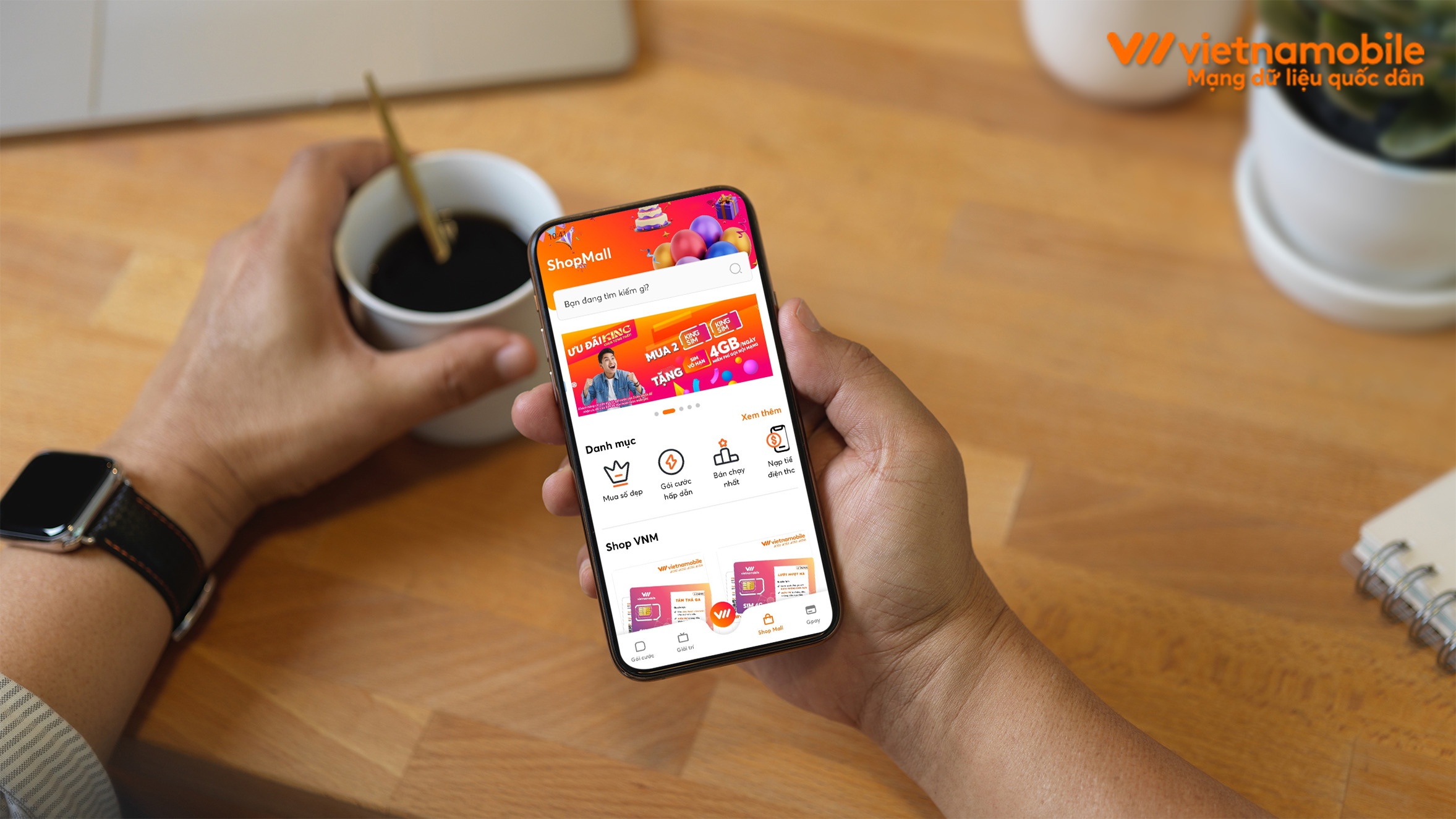 Vào dịp sinh nhật, Vietnamobile tặng sim 'Vô hạn' giúp tăng tốc độ mạng gấp đôi