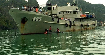 Vụ máy bay rơi trên vịnh Hạ Long: Tìm thấy thi thể nạn nhân cuối cùng