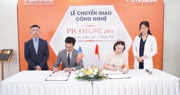 Thẩm mỹ Pensilia đầu tư công nghệ trẻ hóa da laser Picosure Pro Thẩm mỹ Pensilia đầu tư công nghệ trẻ hóa da laser Picosure Pro