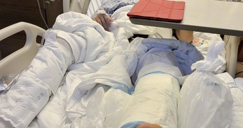 Chồng Thái Thiếu Phân gặp tai nạn phim trường Chồng Thái Thiếu Phân gặp tai nạn phim trường