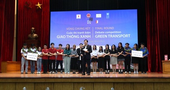 Đại học Bách Khoa Hà Nội giành giải nhất Cuộc thi Tranh biện Giao thông Xanh