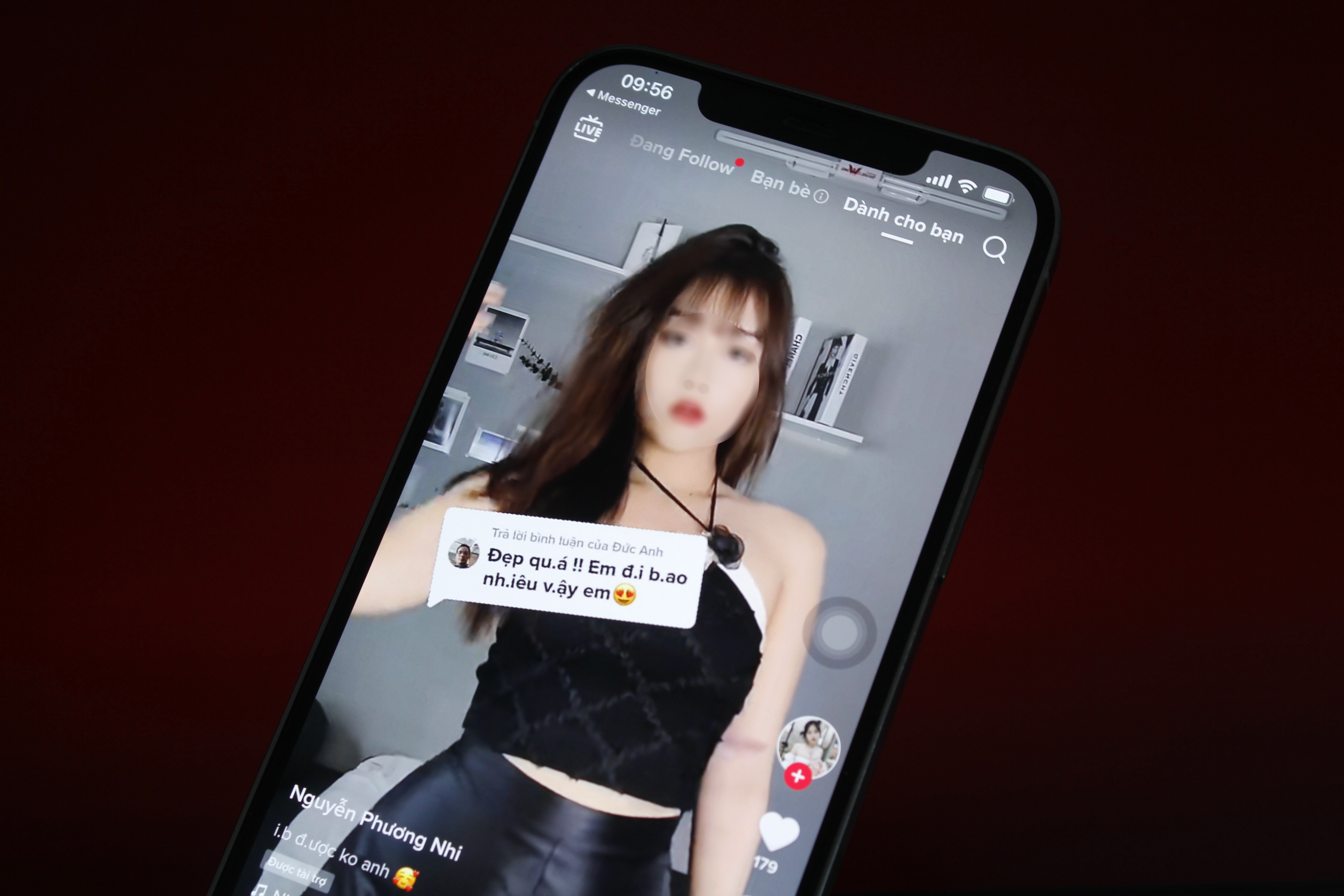 Quảng cáo bán dâm, chợ tình online tràn lan TikTok