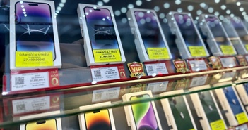 Chênh lệch giá iPhone 14 giữa các chuỗi bán lẻ đã không còn tồn tại. Chênh lệch giá iPhone 14 giữa các chuỗi bán lẻ đã không còn tồn tại.