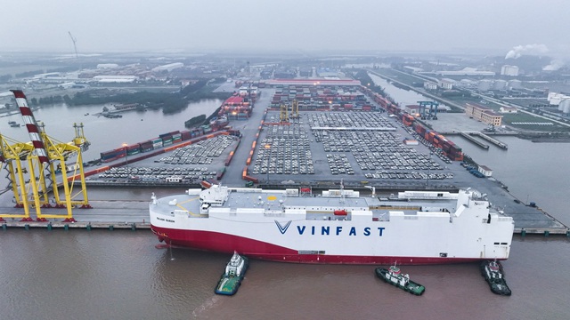 Vinfast xuất khẩu 1.879 xe VF8 tiếp theo tới Bắc Mỹ