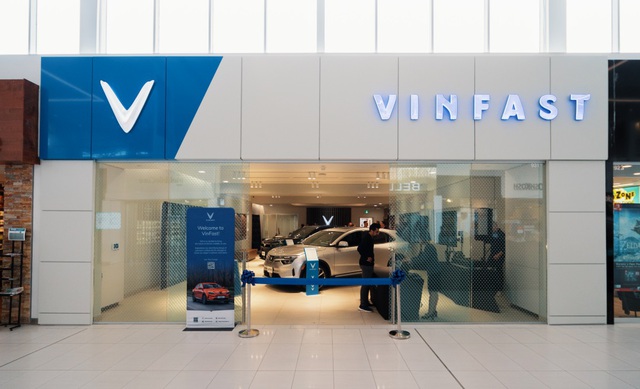 Tại Vancouver, Canada, Vinfast khai trương cửa hàng đầu tiên