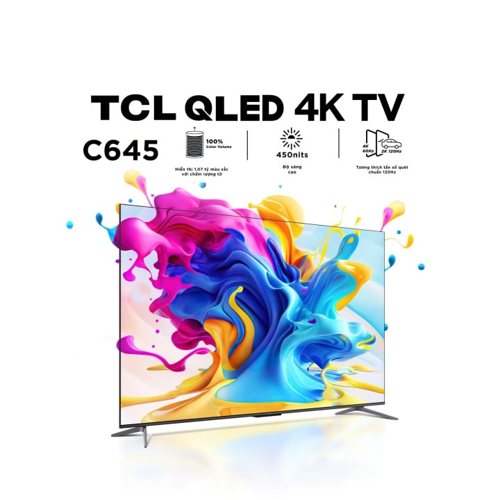 Kích thước tối đa 85 inch được cung cấp bởi Google TV thế hệ thứ hai của TCL