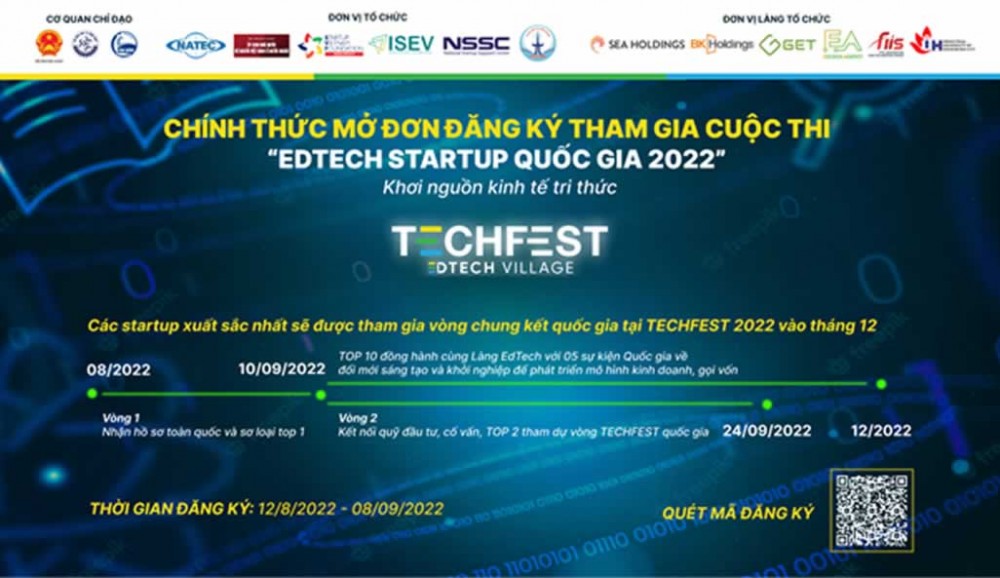 Khởi động Cuộc thi tìm kiếm tài năng khởi nghiệp National Edtech Vietnam 2022
