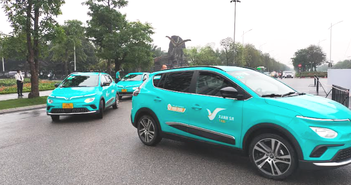 Ra mắt hãng taxi thuần điện đầu tiên tại Việt Nam