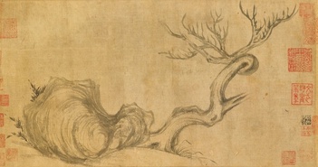 Bức chỉ vẽ cây và đá của Trung Quốc được bán với giá 59 triệu USD