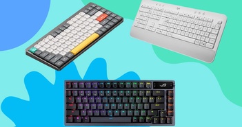 Những bàn phím không dây hỗ trợ chơi game, văn bản thả ga và gõ Những bàn phím không dây hỗ trợ chơi game, văn bản thả ga và gõ