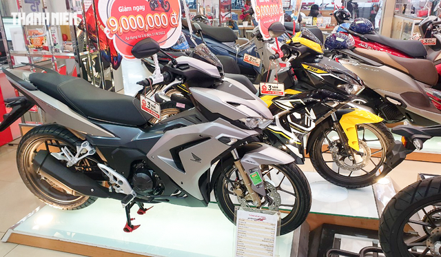 Honda Winner X bán dưới giá đề xuất, trong khi Yamaha Exciter giảm gần 5 triệu đồng