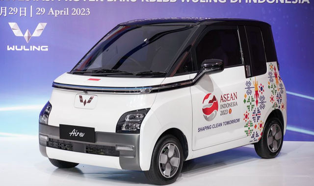 Ô tô điện Wuling Air EV được sử dụng tại Hội nghị Cấp cao ASEAN 2023