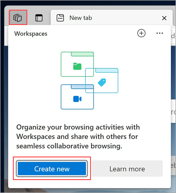 Tính năng Workspace mới vừa được Microsoft Edge phát hành.