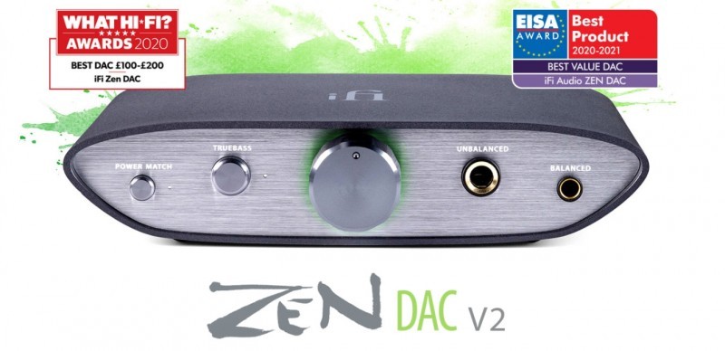 Bộ khuếch đại tai nghe chip XMOS 16 đẳng cấp iFi Zen DAC V2
