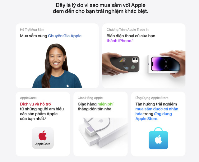 Vào ngày 18 tháng 5, Apple Store trực tuyến sẽ mở cửa tại Việt Nam.