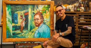 Trần Trung Lĩnh và triển lãm "Van Gogh ở Sài Gòn"