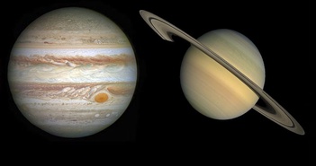 Sao Thổ vượt sao Mộc trong cuộc đua sở hữu nhiều mặt trăng nhất hệ Mặt trời.