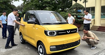 Ô tô điện mini giá rẻ bất ngờ xuất hiện với đường nét lạ mắt Ô tô điện mini giá rẻ bất ngờ xuất hiện với đường nét lạ mắt