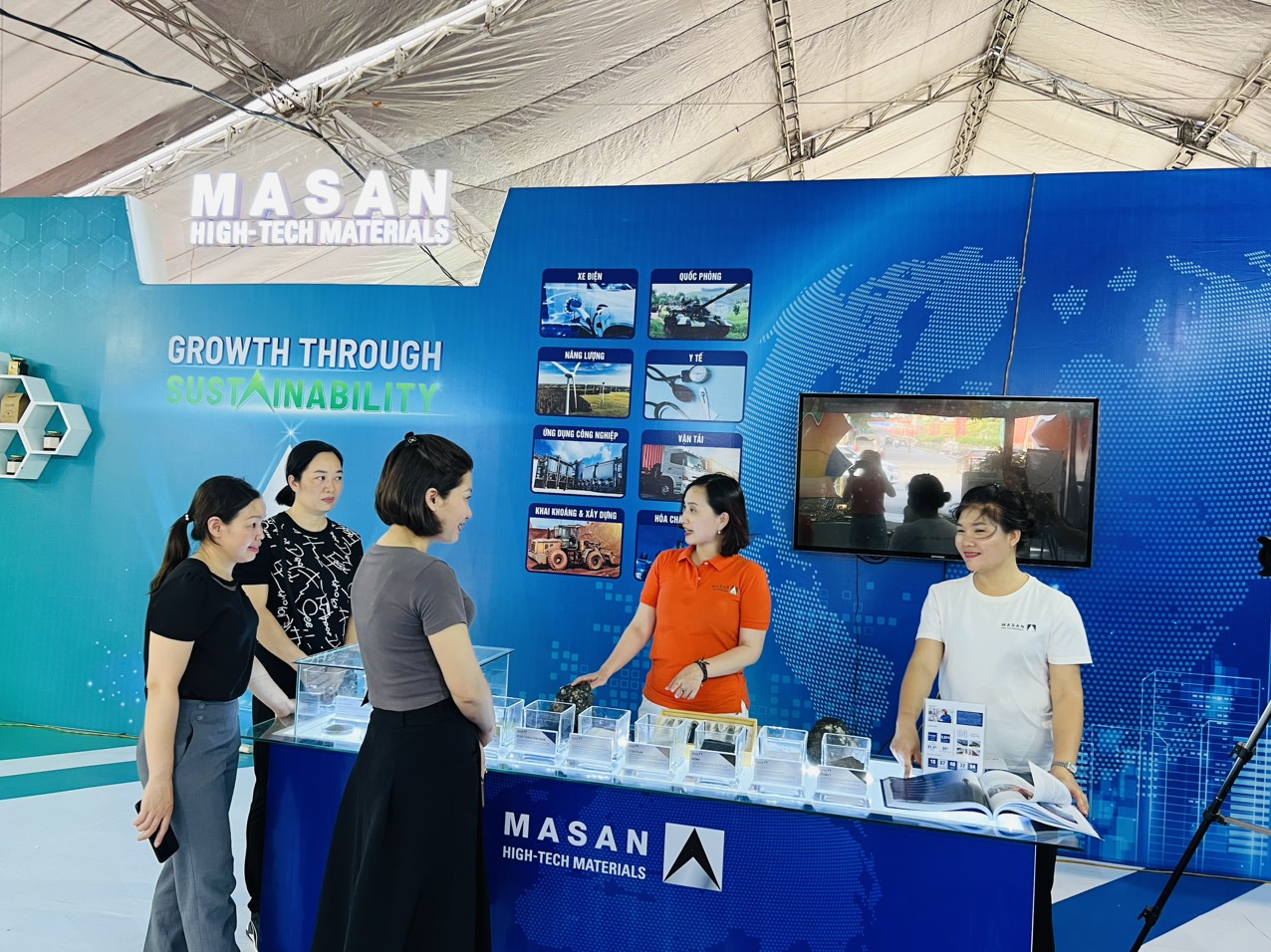 Masan High - Tech Materials giới thiệu 4 nhóm vật liệu trụ cột