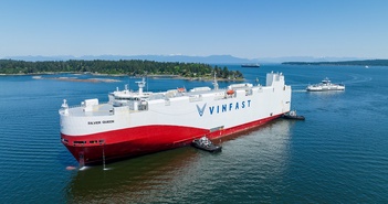 Lô xe VinFast VF 8 đầu tiên cập cảng Canada - sẵn sàng bàn giao từ tháng 6/2023